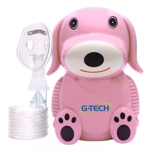 Nebulizador Inalador Infantil Dog Rosa G-Tech - Carrera Hospitalar -  Produtos Médico-Hospitalares
