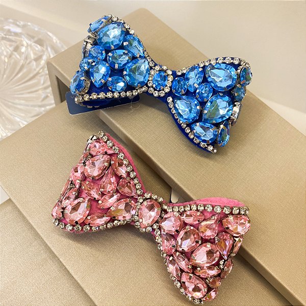 Presilha laço simples em pedrarias