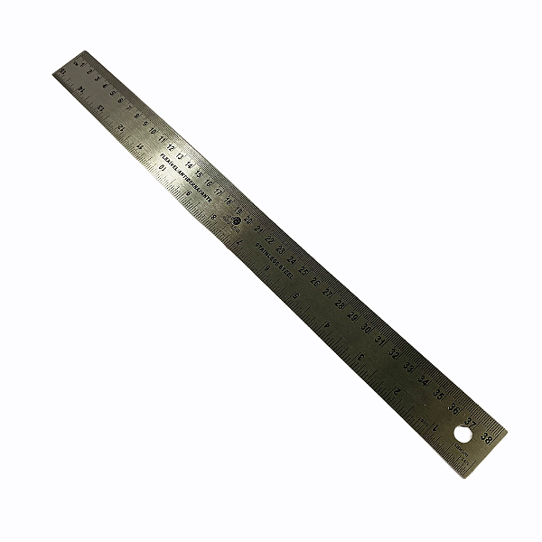 Régua inox antiderrapante Art E Montagem 38cm