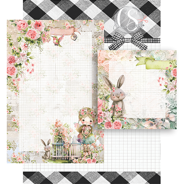 Coleção GARDEN SET Bloquinhos 45 Folhas 90g - 2 unidades - GAR11