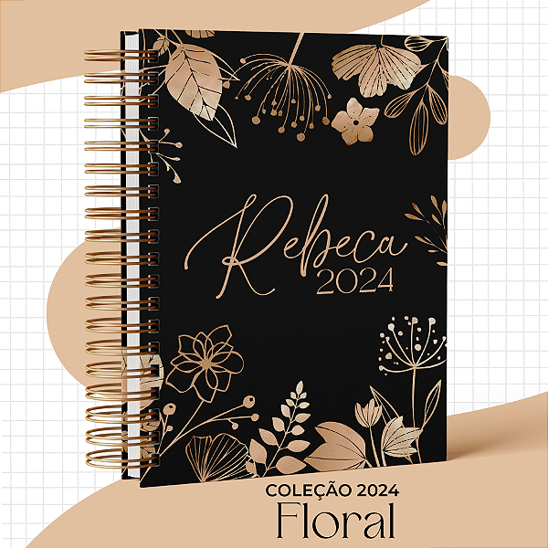 Planner 2024 floral