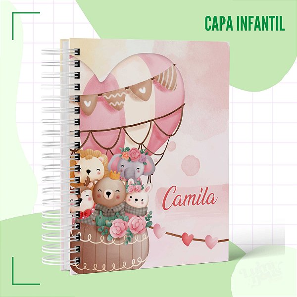 caderneta de vacina balão menina