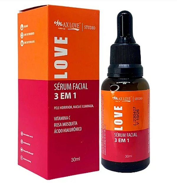 Max Love 3 Em 1 - Sérum Facial