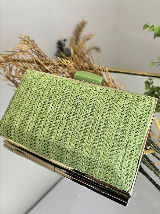BOLSA CLUCH VERDE