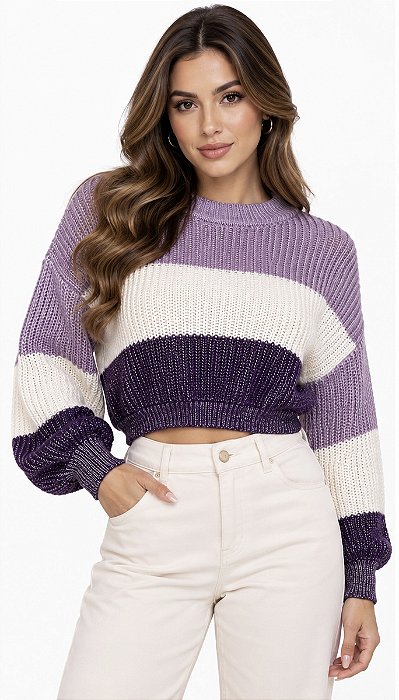 TRICOT TRICOLOR TAM M