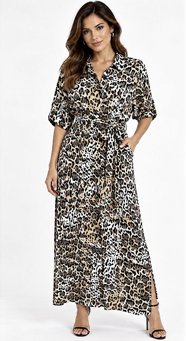 VESTIDO ANIMAL PRINT CITY