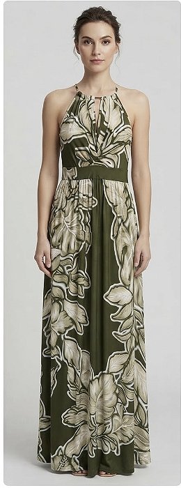 VESTIDO VERDE ZINZANE