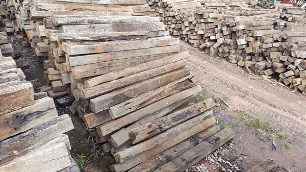 Dormente Madeira 3 faces