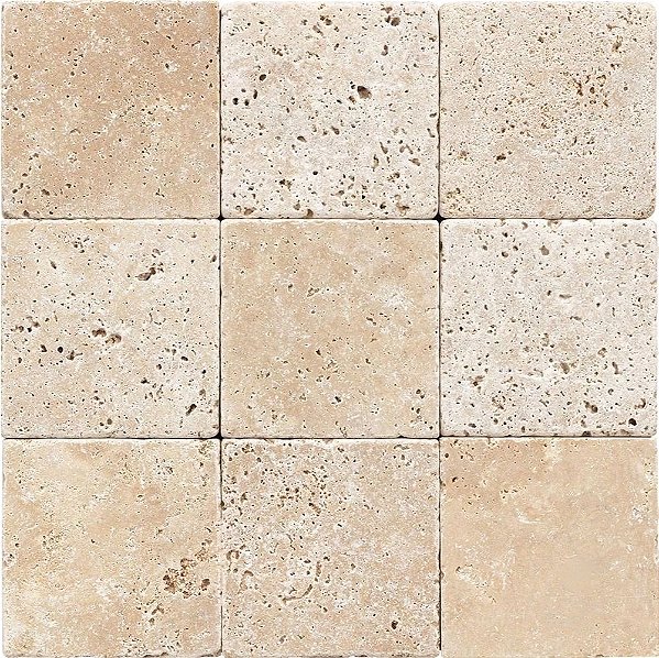 Travertino Anticato 10x10cm 1m