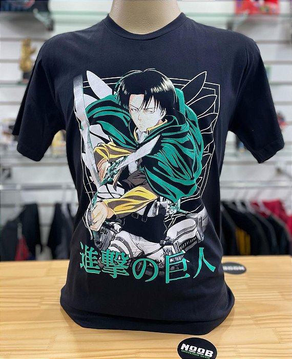 Camisetas anime estampa Attack on Titan - Camisetas anime 30.1