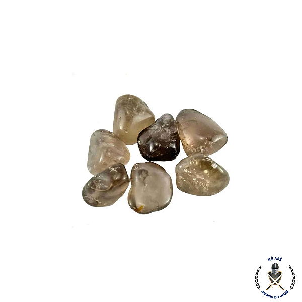 Pedra Cristal fume - unidade