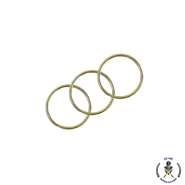 Ides pequeno - dourado - unidade