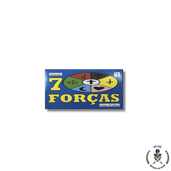 DEFUMADOR TABLETE - CX 20 UNI - 7 FORÇAS