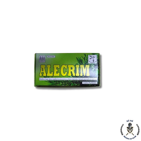 DEFUMADOR TABLETE - CX 20 UNI - ALECRIM