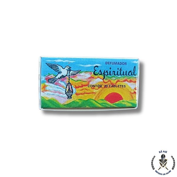 INCENSO EM TABLETE ESPIRITUAL C/20