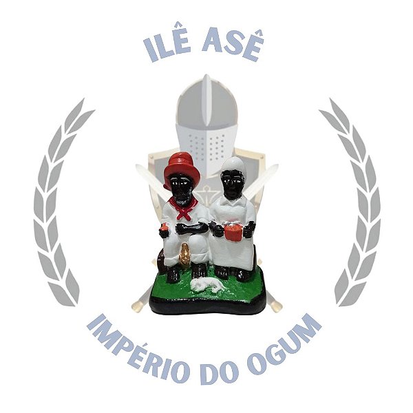 IMAGEM EM GESSO 10CM NR - CASAL PRETOS VELHOS
