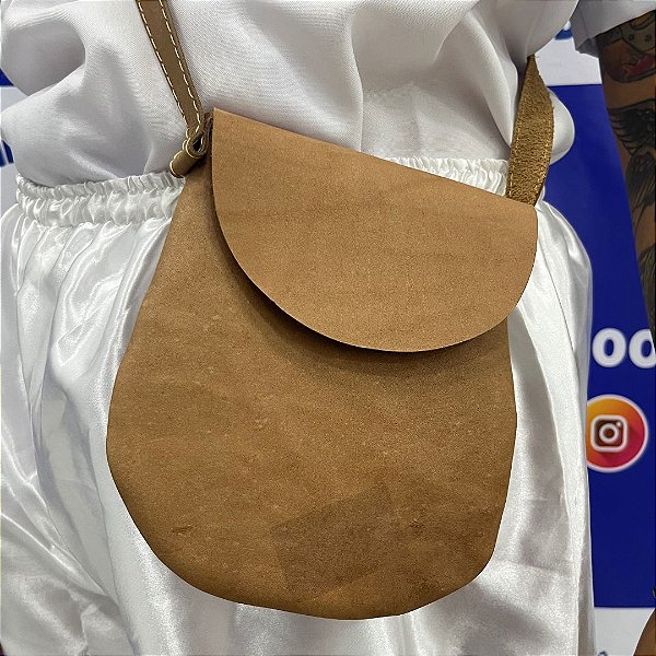 BOLSA CAPANGA EM COURO