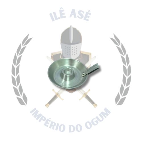 CASTIÇAL DE ALUMINIO - 1 VELA