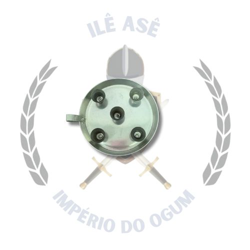CASTIÇAL DE ALUMINIO - 5 VELAS