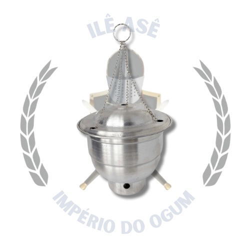 TURIBULO DE ALUMINIO POLIDO - M