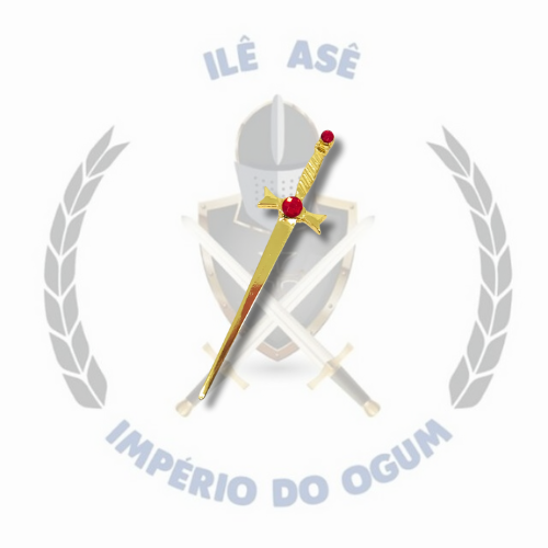 PUNHAL DUAS PEDRAS - DOURADO