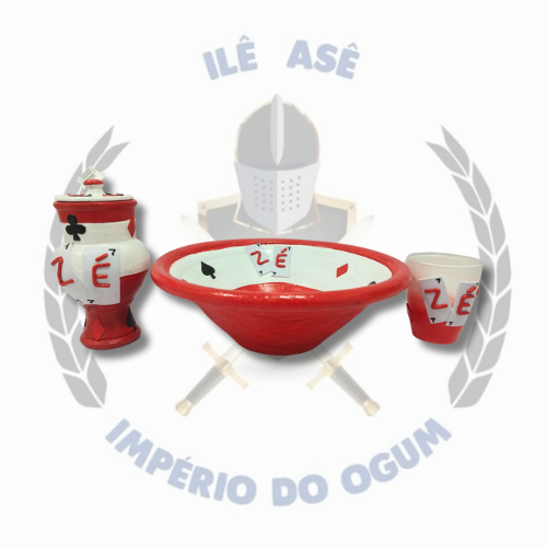 KIT 3 PÇS BARRO - ZÉ PILINTRA- MODELO 1