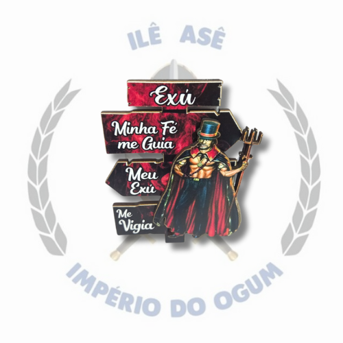 IMÃ GELADEIRA - EXU