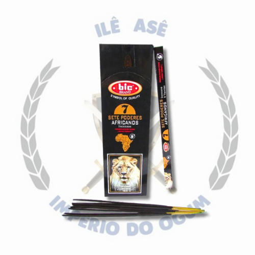 INCENSO BIC BRAND  VARETA - SETE PODERES AFRICANOS
