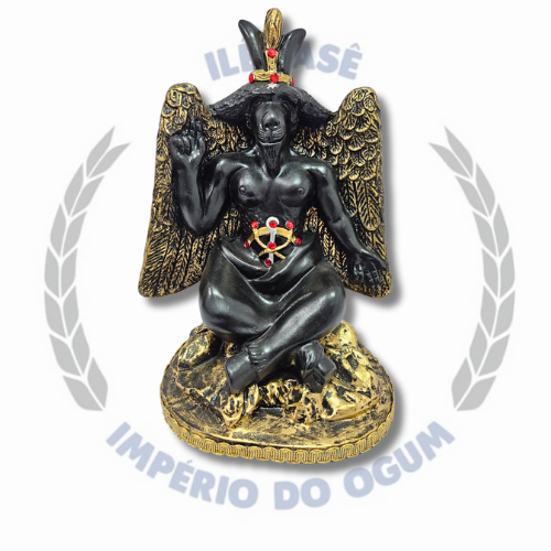 IMAGENS GESSO PERSONALIZADA - 40/50 CM - BAPHOMET