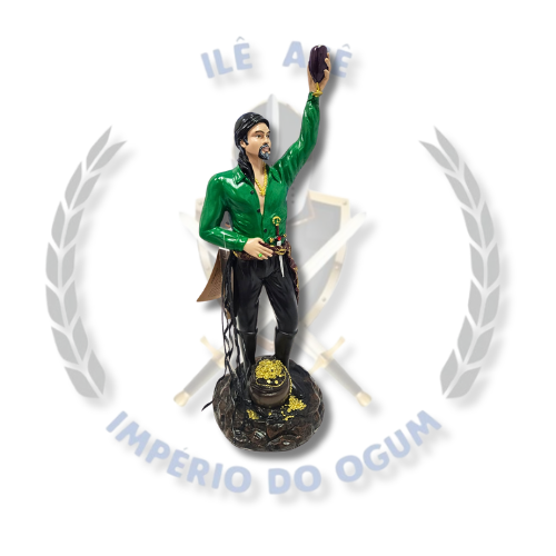 IMAGEM RESINA CIGANO 30CM - VERDE