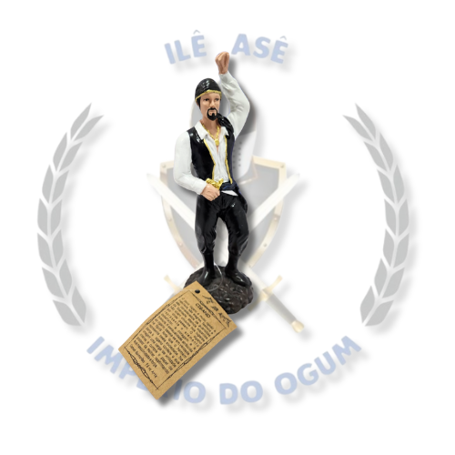 IMAGEM RESINA CIGANO 15CM - BRANCO