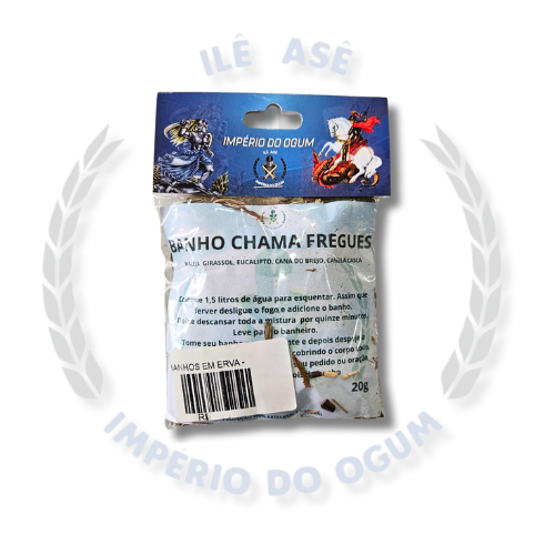 BANHOS EM ERVA - CHAMA FREGUÊS