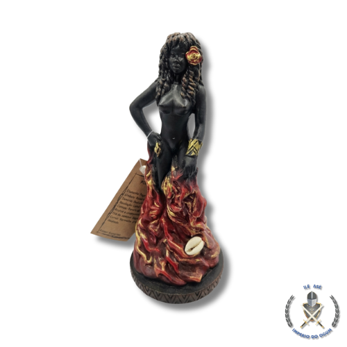 IMAGEM RESINA POMBA GIRA 15CM