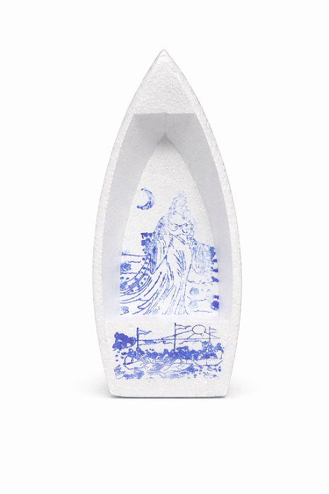 Barco De Isopor Para Oferenda Iemanjá - 1 METRO