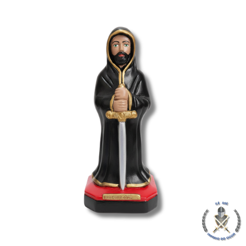 IMAGEM GESSO EXU GUARDIÃO 20CM