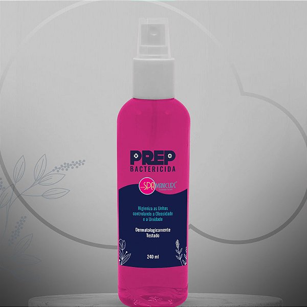 Higienizador de Unhas Antibactericida PREP Spa Manicure 240ml
