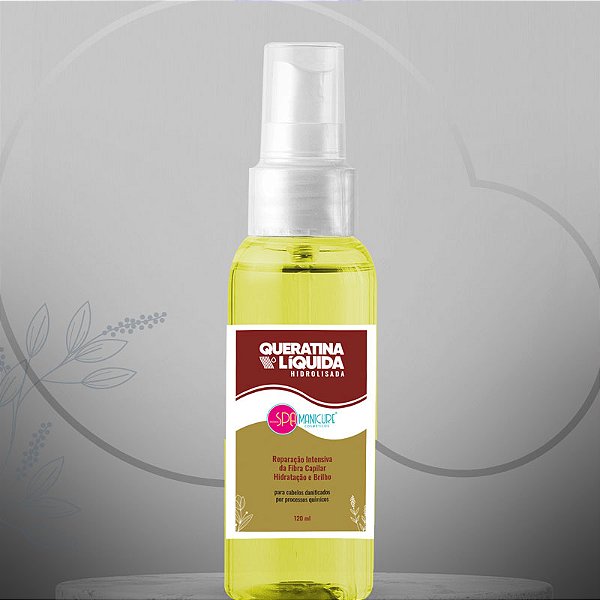 Queratina Líquida Hidrolisada Leave In Spa Manicure 120ml