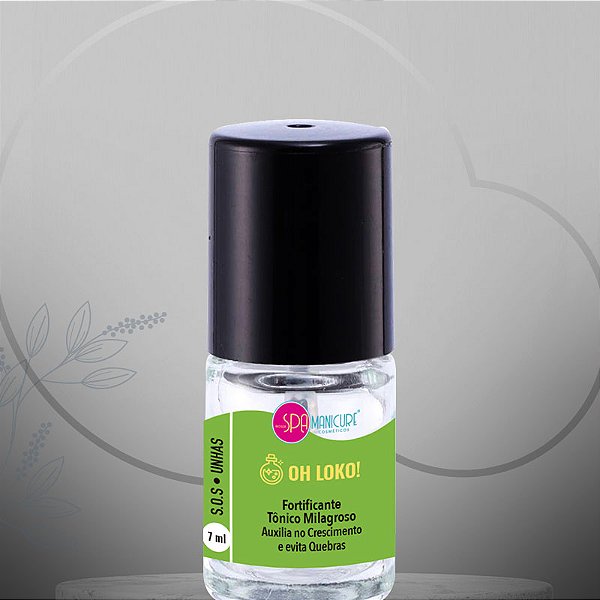 Fortificante Tônico Milagroso para Unhas Oh Loko S.O.S Spa Manicure 7 ml