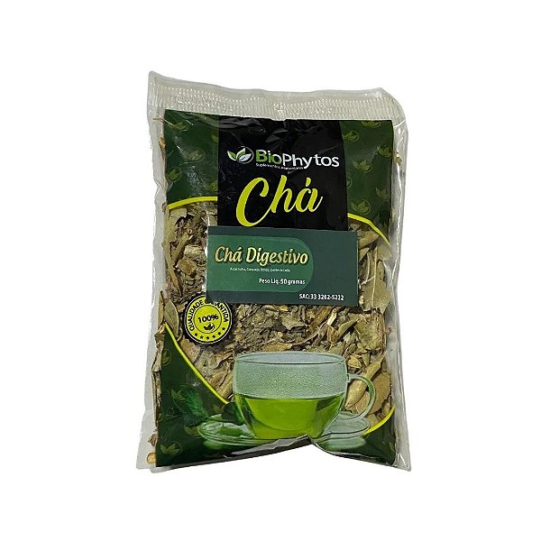 CHÁ DIGESTIVO - 50g - BIOPHYTOS