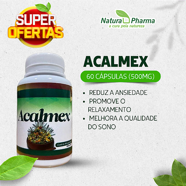 ACALMEX - 60 CÁPSULAS (500mg) - BIOPHYTOS