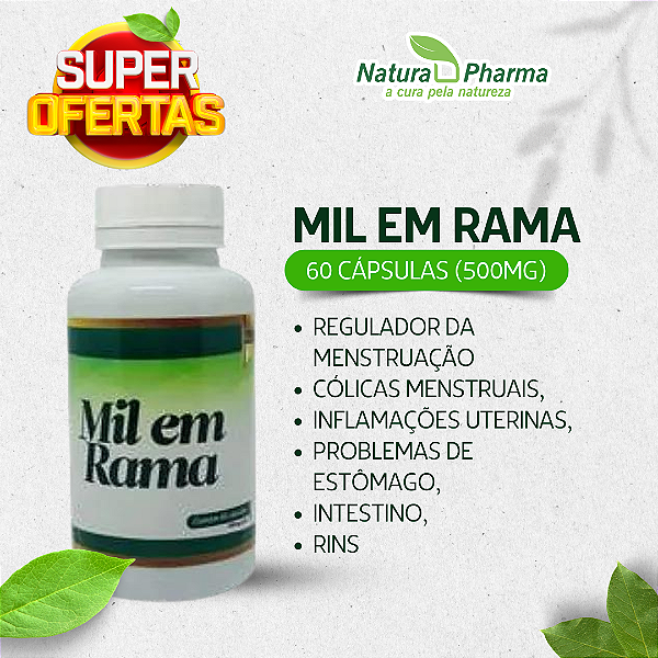 MIL EM RAMA - 60 CÁPSULAS (500mg) - BIOPHYTOS