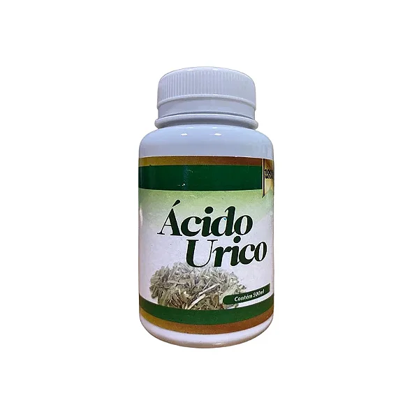 ÁCIDO URICO - 60 CÁPSULAS (500mg) - BIOPHYTOS - Natura Pharma Distribuidora