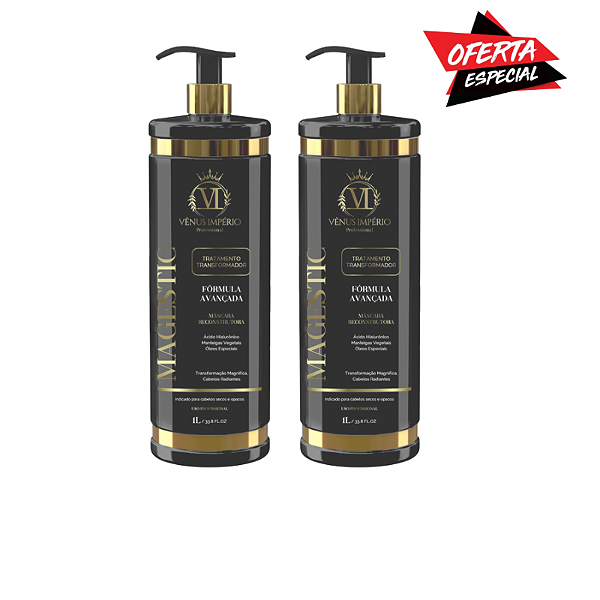 kit 02 Alisamento Vegano Magestic