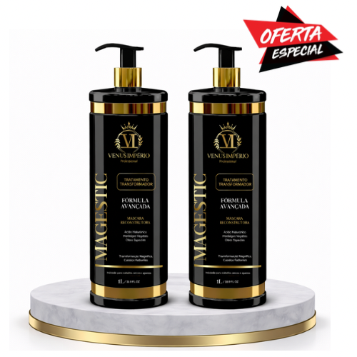 kit 02 Alisamento Vegano Magestic