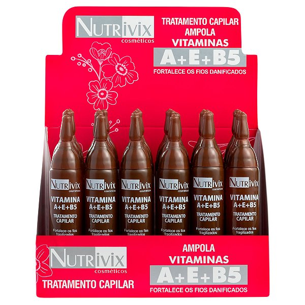 AMPOLA NUTRIVIX A+E+B5 - CAIXA COM 24 UNIDADES