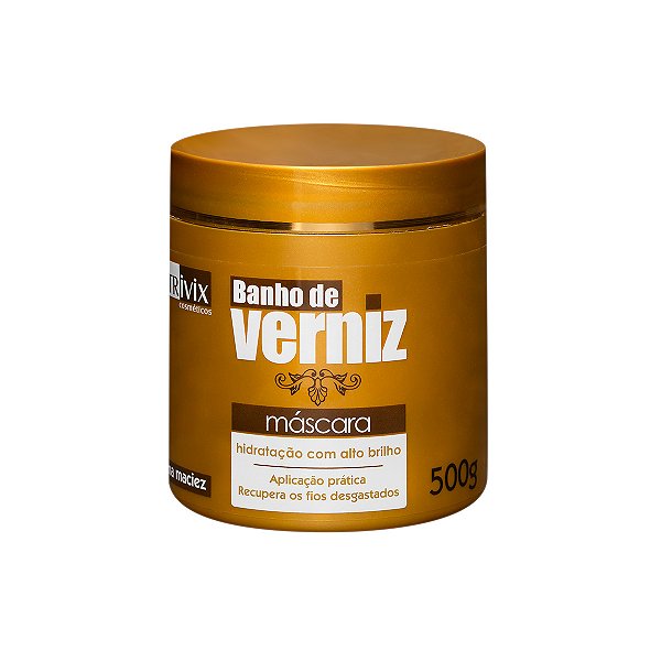 MÁSCARA NUTRIVIX BANHO DE VERNIZ - 500G