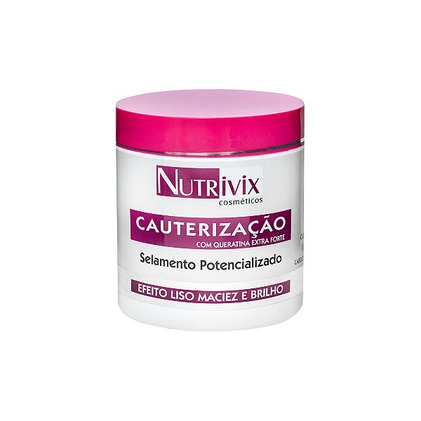 MÁSCARA NUTRIVIX CAUTERIZAÇÃO COM QUERATINA EXTRA FORTE - 500G