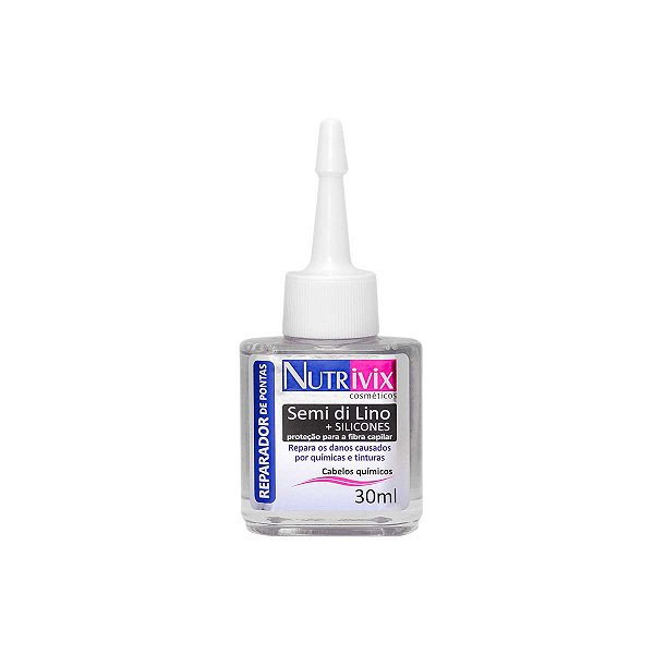 REPARADOR NUTRIVIX SEMI DI LINO + SILICONES 30ML - UNIDADE