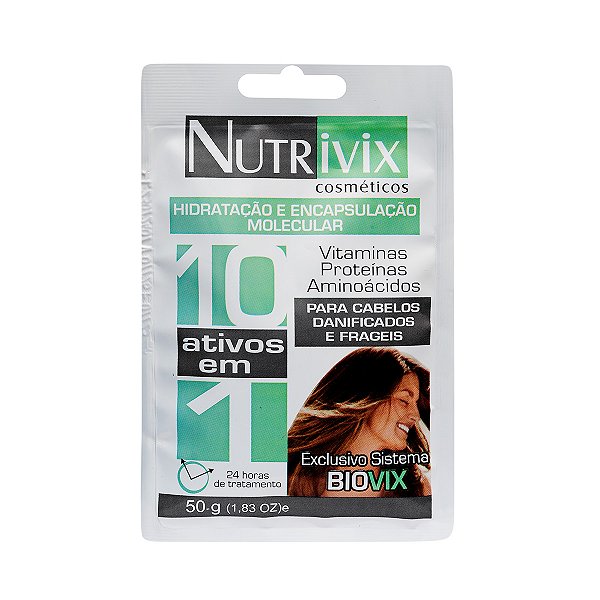SACHÊ NUTRIVIX 10 ATIVOS EM 1 50G - UNIDADE