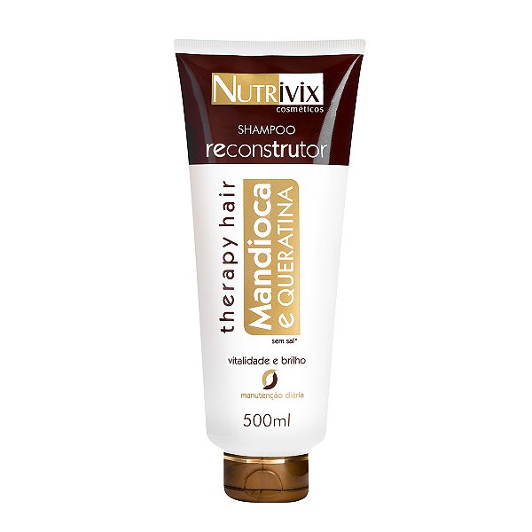SHAMPOO NUTRIVIX MANDIOCA E QUERATINA BISN. 500ML